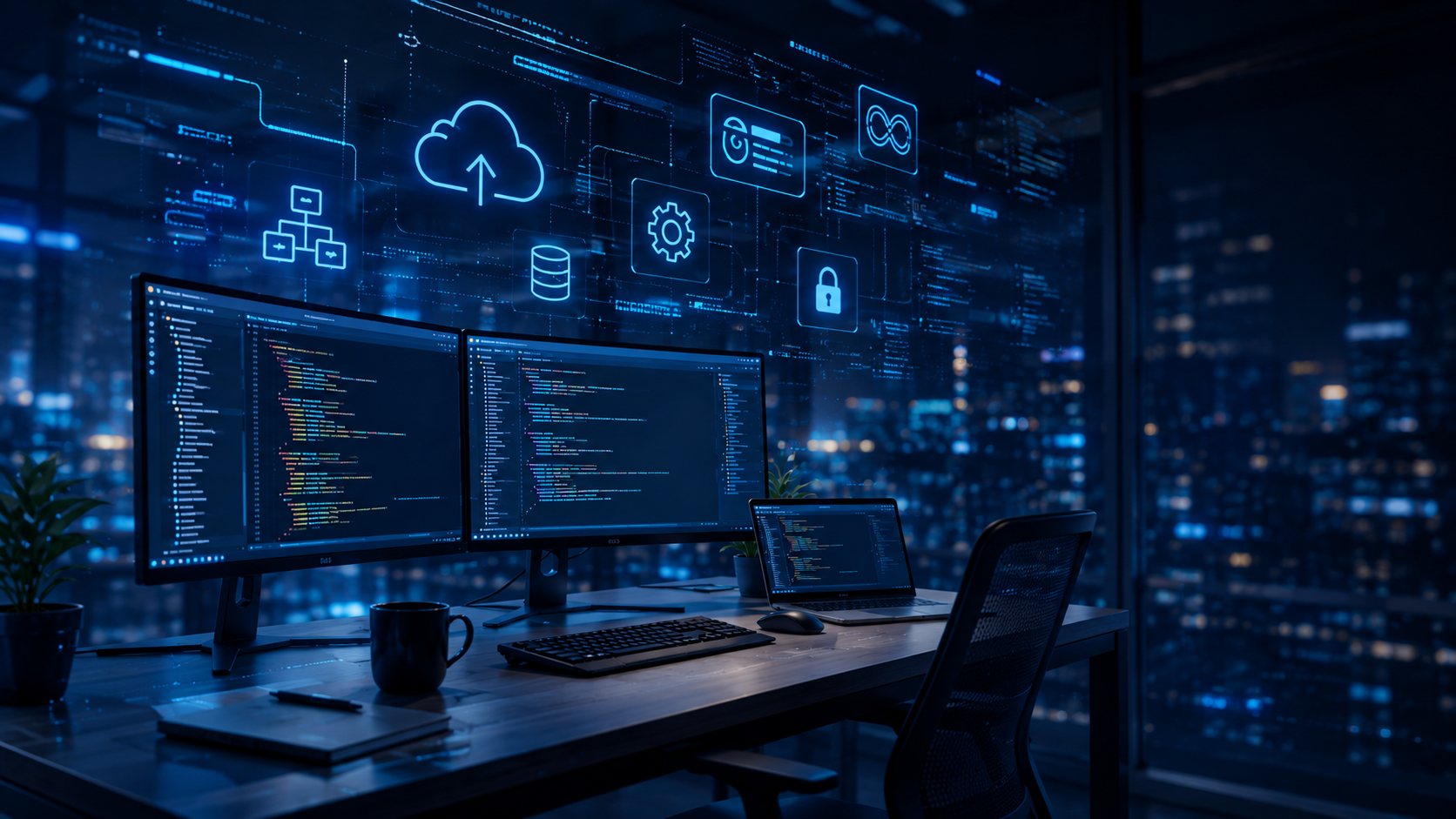 Entorno de desarrollo de software y servicios en la nube